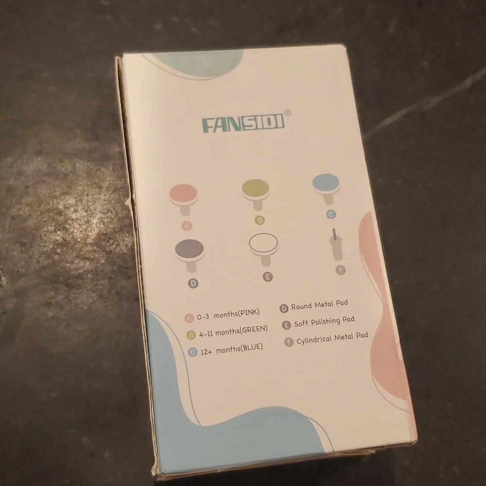 Fansidi Baby Electric Nail File
